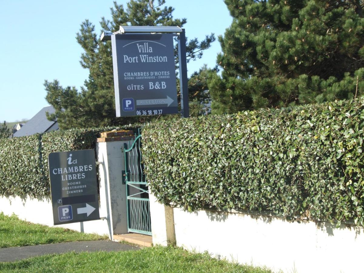 Saint-Côme-de-Fresné La Villa Port Winston - Face Mer B&B מראה חיצוני תמונה