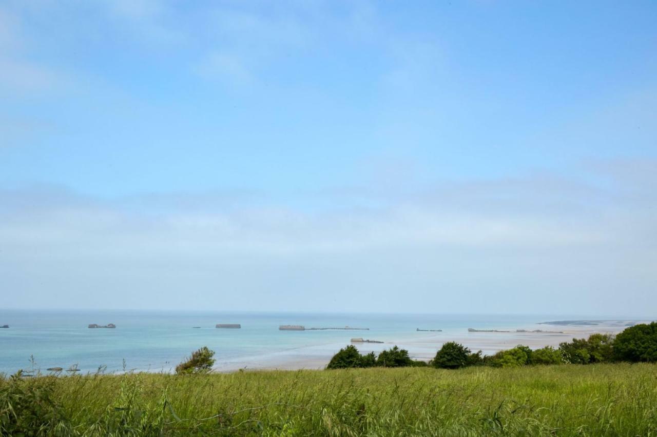 Saint-Côme-de-Fresné La Villa Port Winston - Face Mer B&B מראה חיצוני תמונה