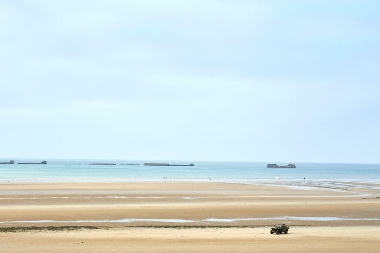 Saint-Côme-de-Fresné La Villa Port Winston - Face Mer B&B מראה חיצוני תמונה