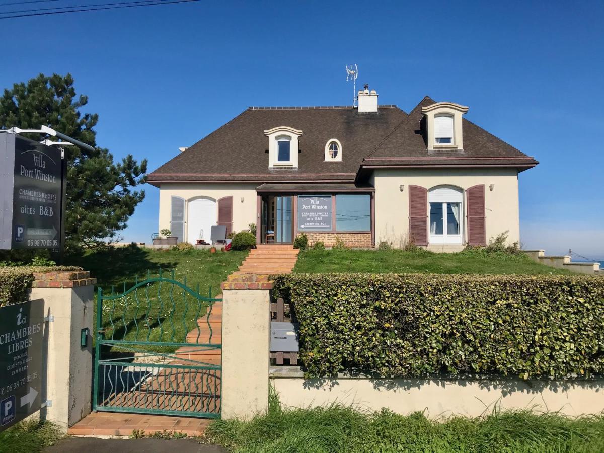 Saint-Côme-de-Fresné La Villa Port Winston - Face Mer B&B מראה חיצוני תמונה
