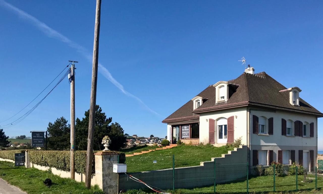 Saint-Côme-de-Fresné La Villa Port Winston - Face Mer B&B מראה חיצוני תמונה