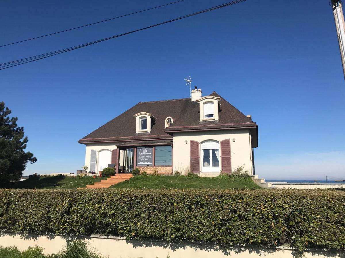 Saint-Côme-de-Fresné La Villa Port Winston - Face Mer B&B מראה חיצוני תמונה