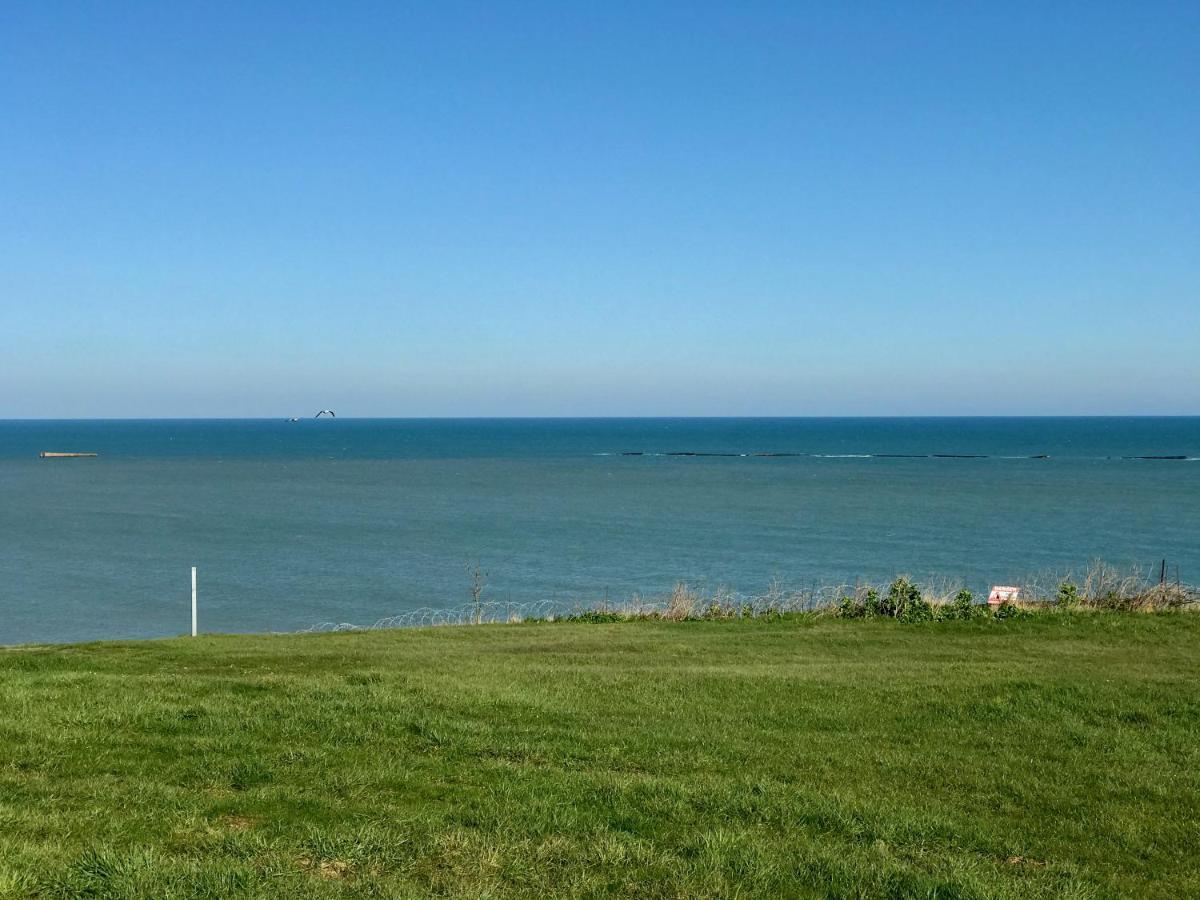 Saint-Côme-de-Fresné La Villa Port Winston - Face Mer B&B מראה חיצוני תמונה