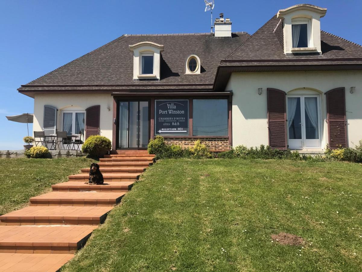 Saint-Côme-de-Fresné La Villa Port Winston - Face Mer B&B מראה חיצוני תמונה